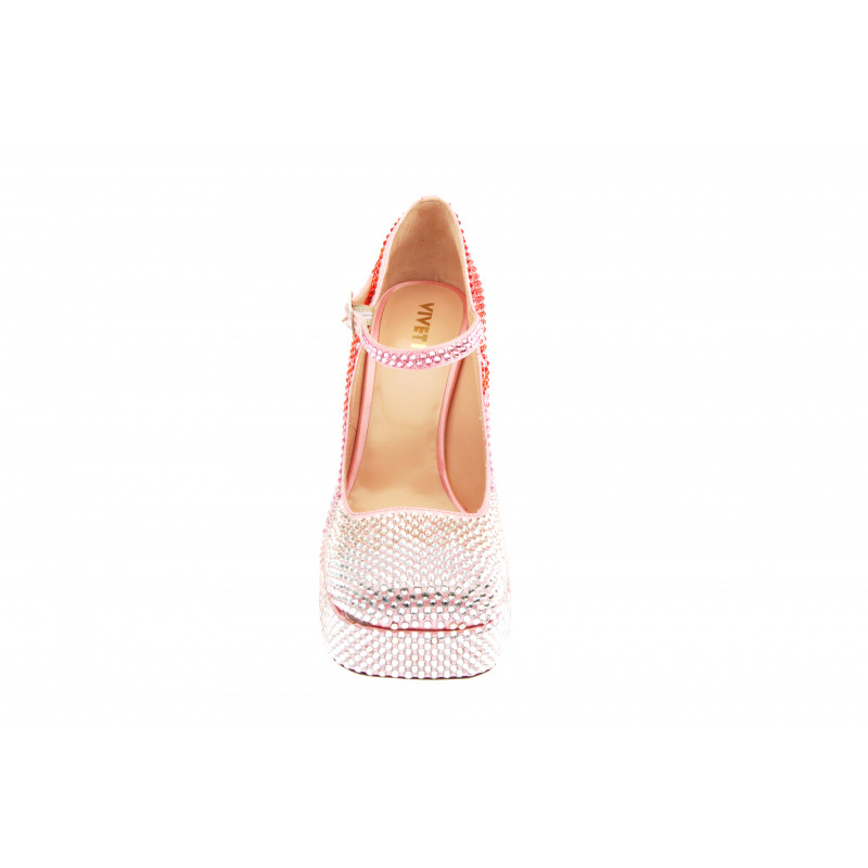Vivetta MARY JANE PLATFORM STRASS DEGRADÈ