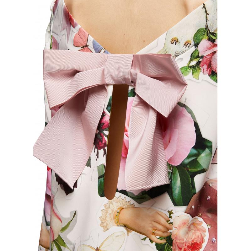 Vivetta MINI ABITO STAMPATO CON FIOCCO