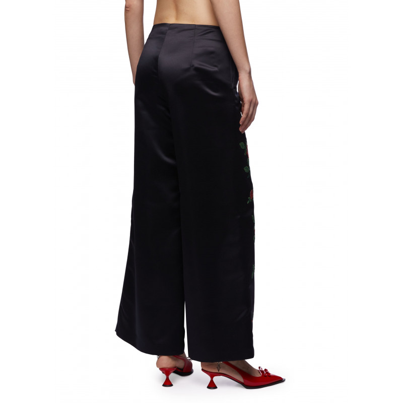 Vivetta PANTALONE RICAMI ROSE