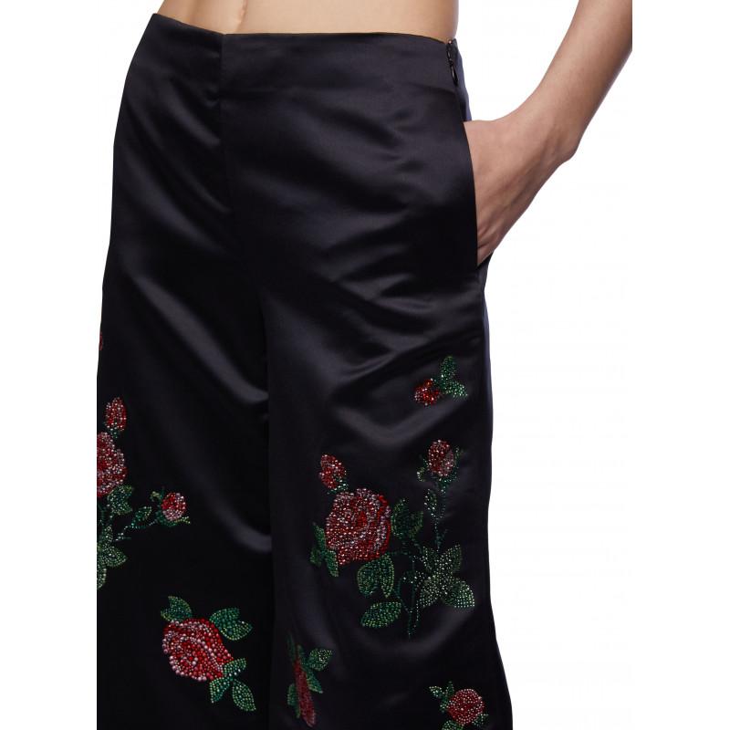 Vivetta PANTALONE RICAMI ROSE