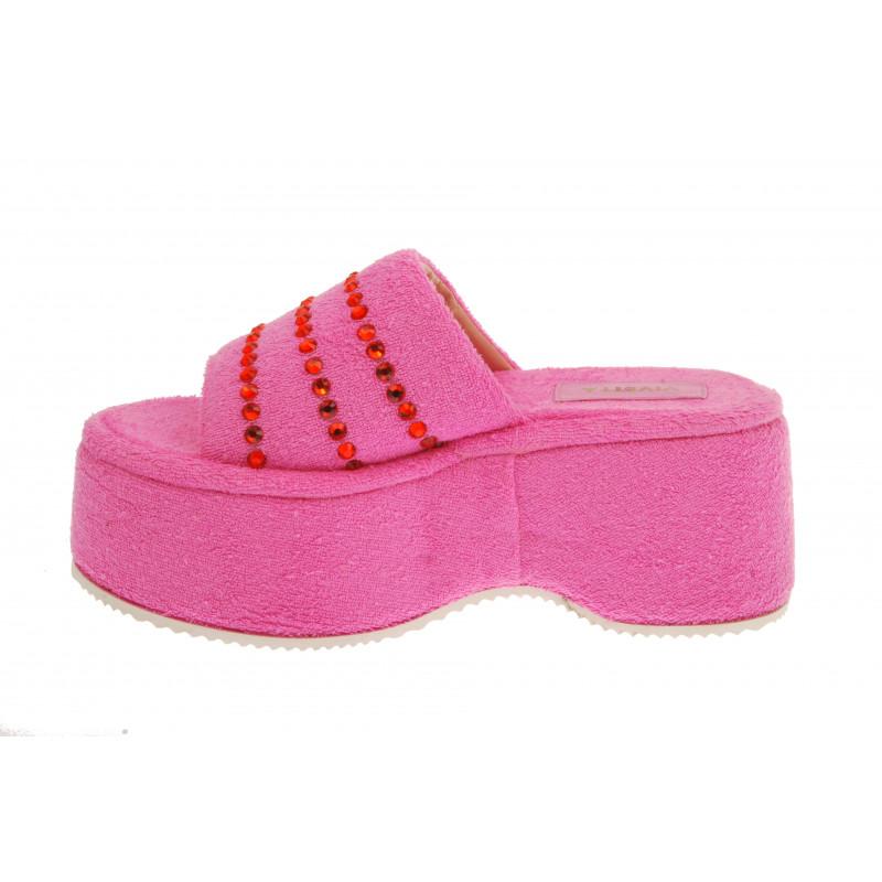 Vivetta SLIDER PLATFORM CON CRISTALLI