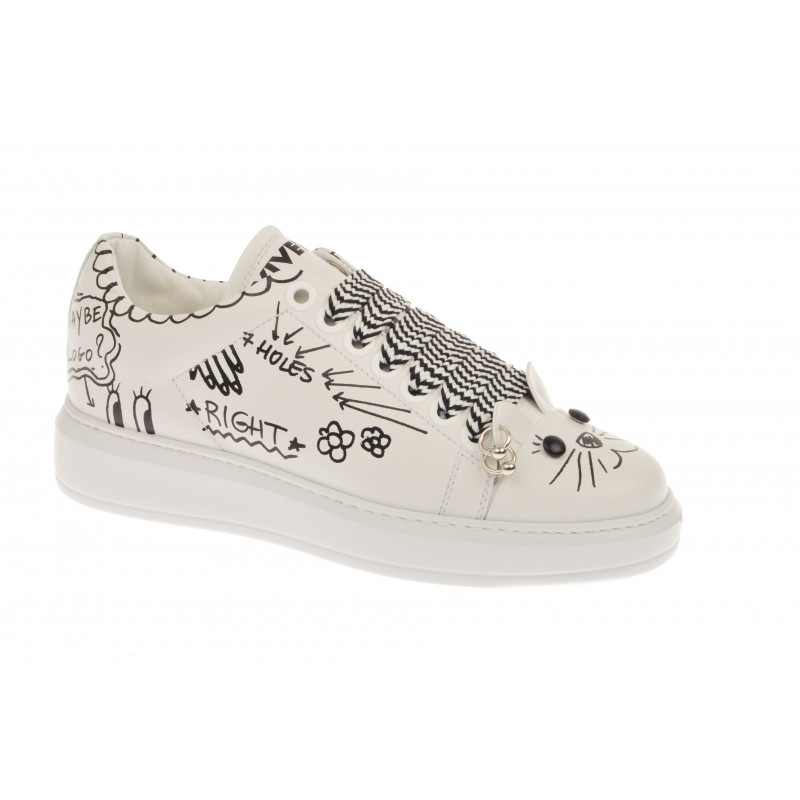 Vivetta SNEAKERS GATTO SERIGRAFIA