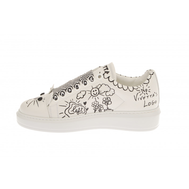 Vivetta SNEAKERS GATTO SERIGRAFIA