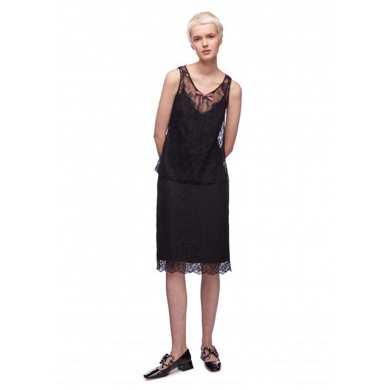 Vivetta TOP SMANICATO IN PIZZO