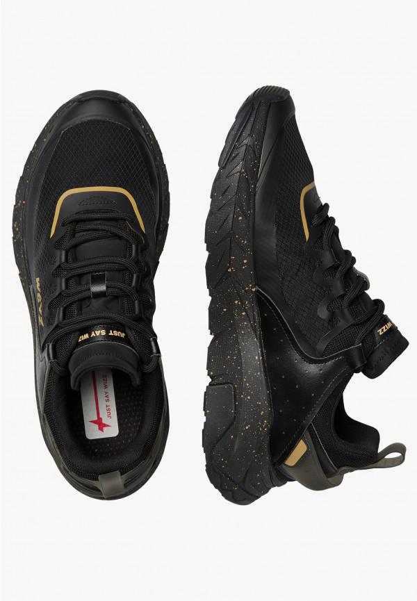 W6yz Sneakers In Ecopelle E Tessuto Tecnico Nero -WILL-M