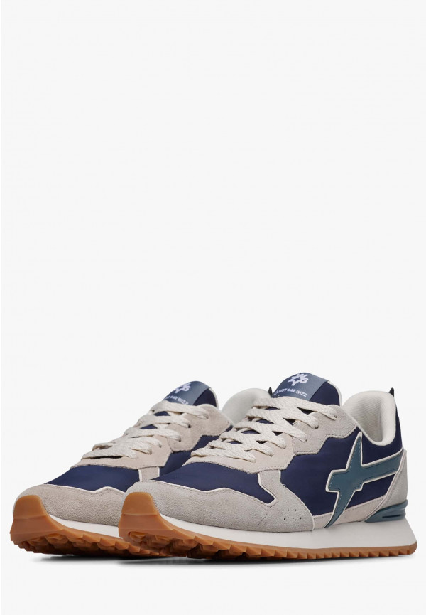 W6yz Sneakers In Tessuto Tecnico E Suede Beige -JET-M