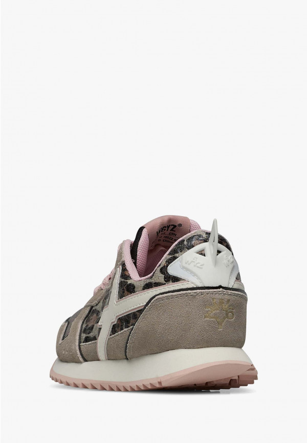 W6yz Sneakers In Tessuto Tecnico E Suede Grigio -JET-J