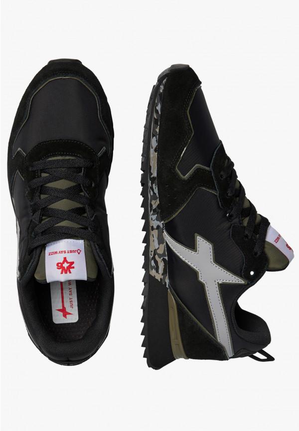 W6yz Sneakers In Tessuto Tecnico E Suede Nero -JET-M
