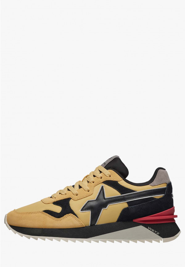 W6yz Sneakers in tessuto tecnico e suede Zucca -YAK-M