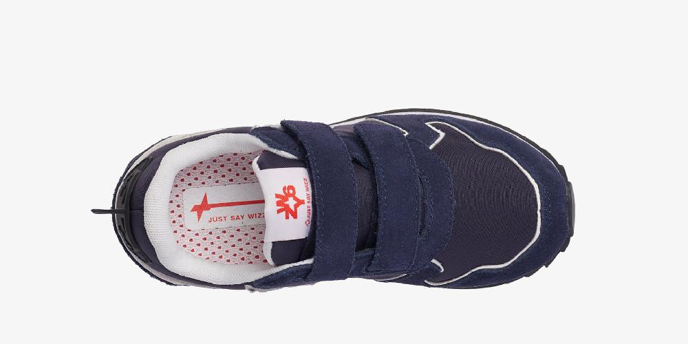 W6yz Sneakers Con Dettagli Argentati Blu -JET VL-J