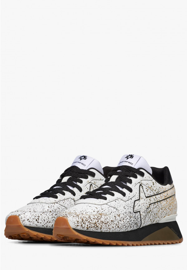 W6yz Sneakers In Ecopelle Bianco -YAK-M