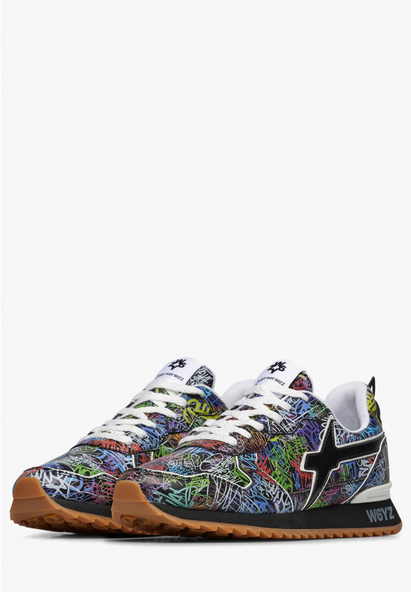 W6yz Sneakers In Ecopelle Nero -JET-M