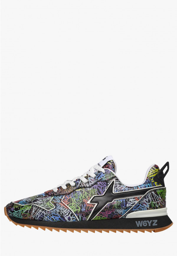 W6yz Sneakers in ecopelle Nero -JET-M