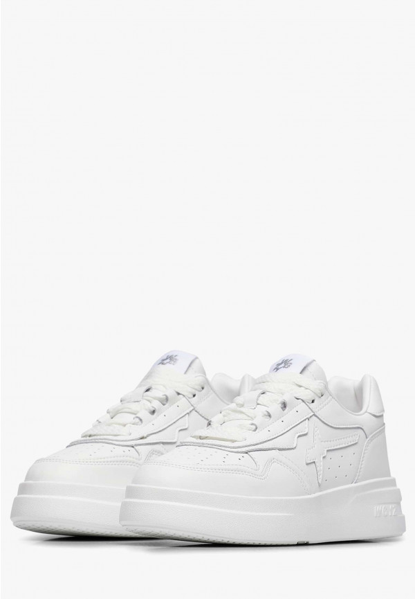 W6yz Sneakers In Pelle Bianco Ghiaccio -XENIA W