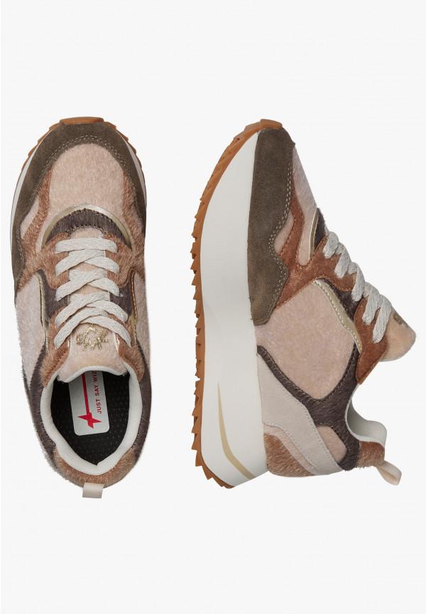 W6yz Sneakers In Suede Beige -ANNY 2 W