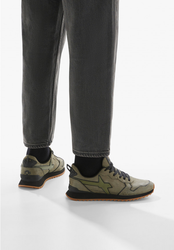 W6yz Sneakers In Suede Militare -JET-M