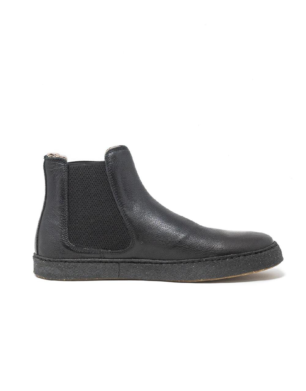 Wally Walker Astorflex – Chelsea Boot Uomo In Pelle Rolflex Nero