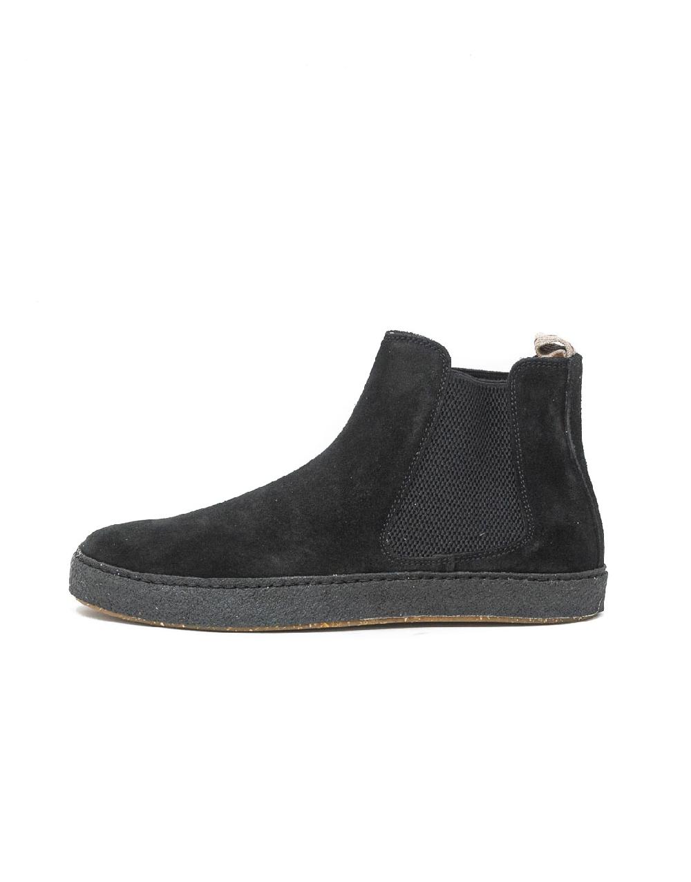 Wally Walker Astorflex – chelsea boot uomo scamosciato Rolflex nero