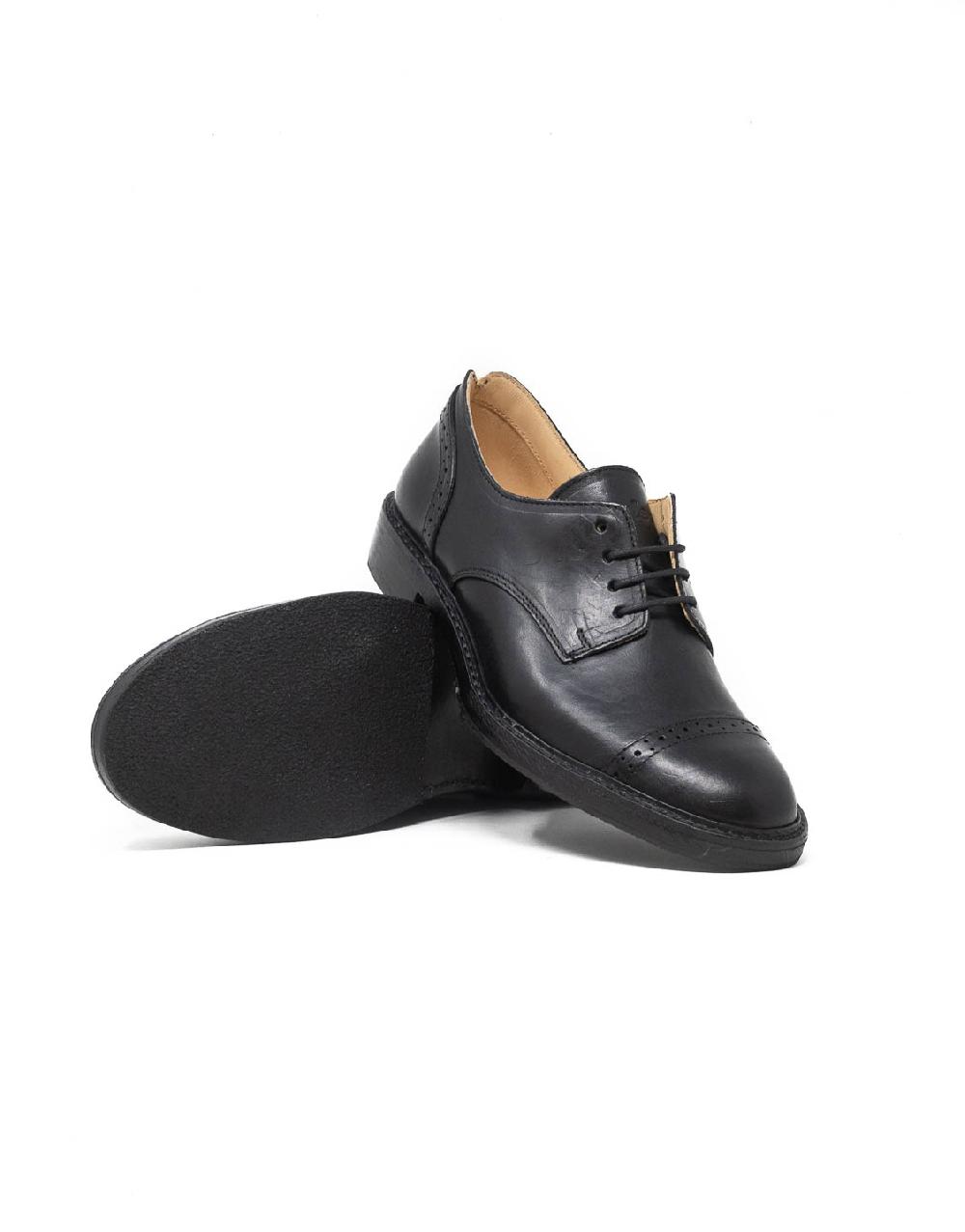 Wally Walker Astorflex – derby donna in pelle Gardflex nero