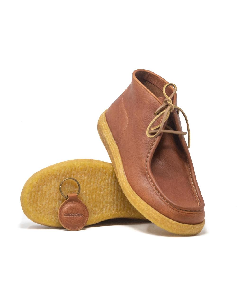 Wally Walker Astorflex – scarpa alta in pelle con suola in para Rampiflex cuoio