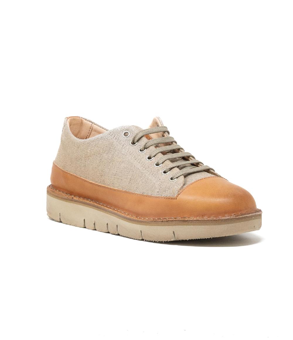 Wally Walker Astorflex – Scarpa Estiva In Pelle E Tessuto Kastflex Sabbia