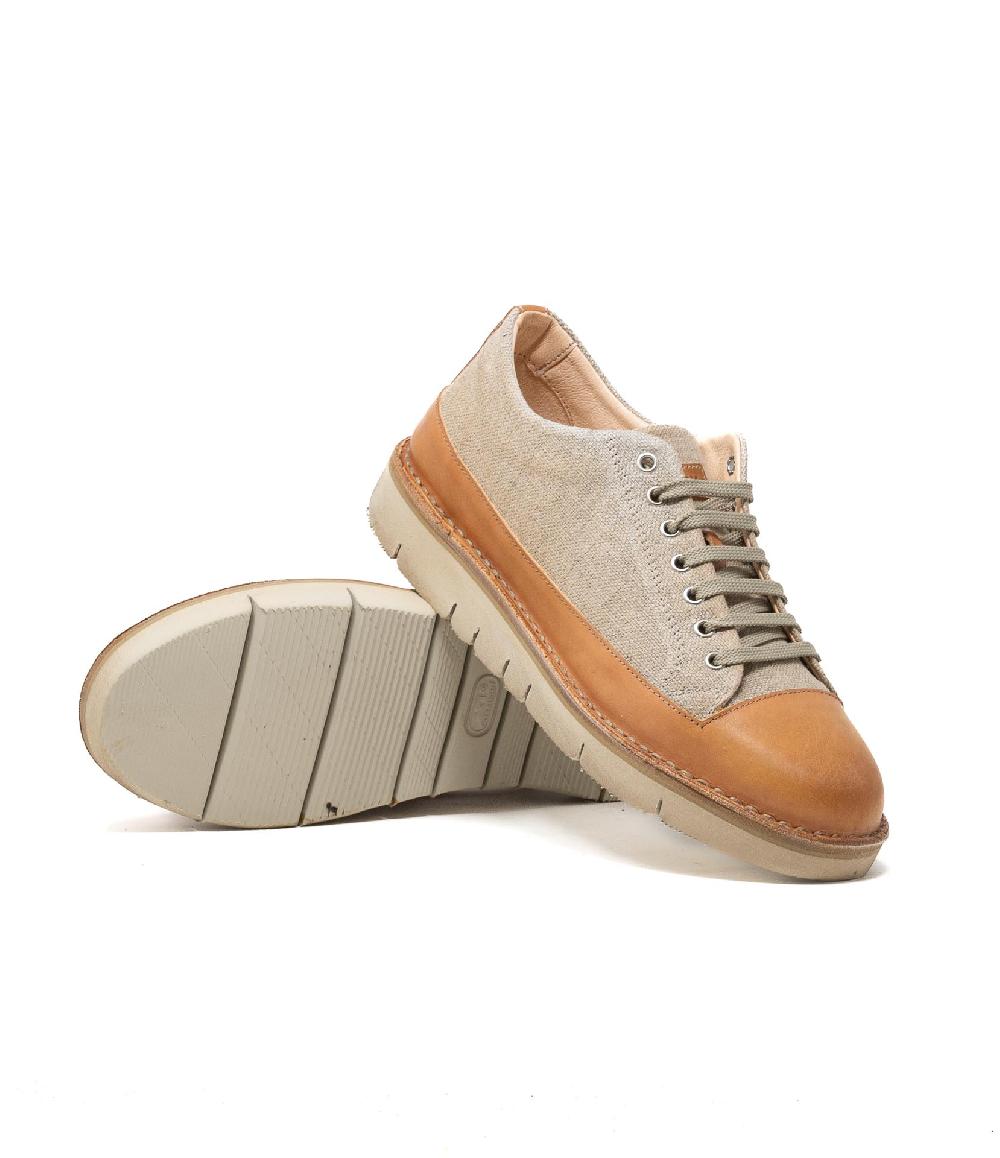 Wally Walker Astorflex – Scarpa estiva in pelle e tessuto Kastflex sabbia