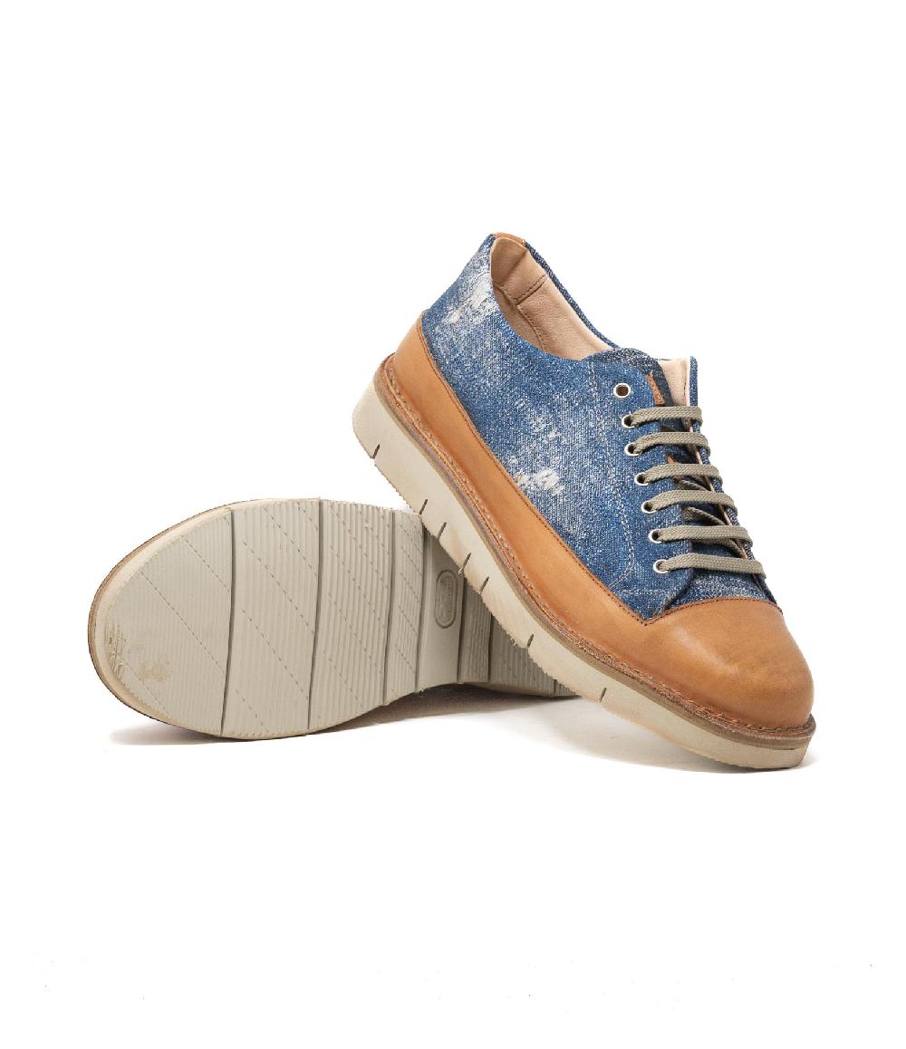 Wally Walker Astorflex – Scarpa estiva in pelle e tessuto Kastflex jeans