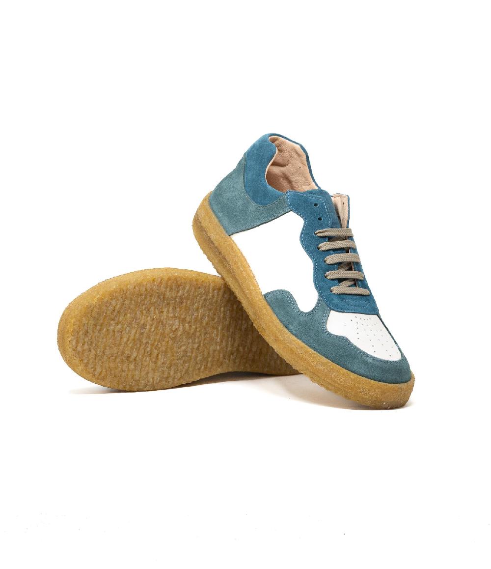 Wally Walker Astorflex – sneaker uomo in pelle e camoscio Tenniflex Rolio