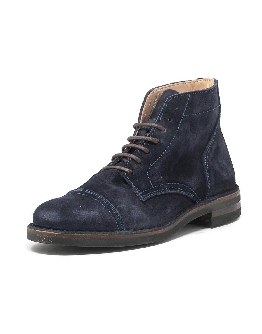 Wally Walker Astorflex – Stivale Mid Uomo Scamosciato Aldflex Blu
