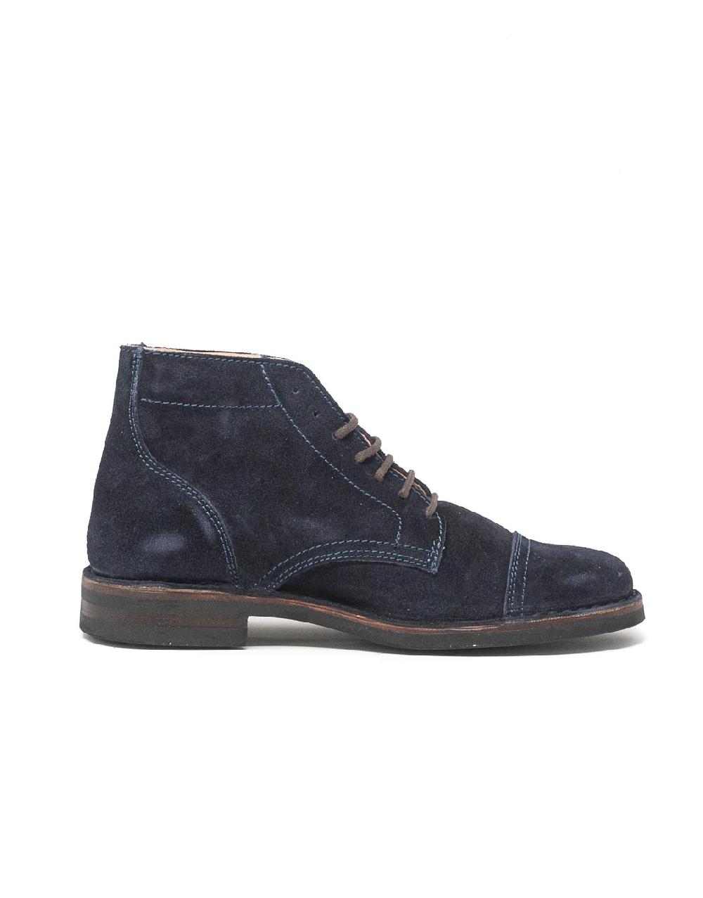 Wally Walker Astorflex – Stivale Mid Uomo Scamosciato Aldflex Blu