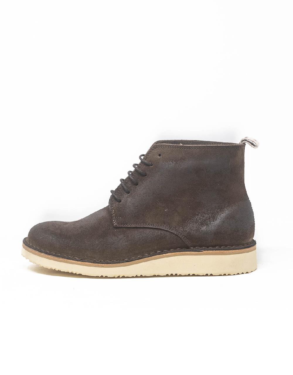 Wally Walker Astorflex – Stivale Uomo In Pelle Scamosciata Midflex Dark Chestnut