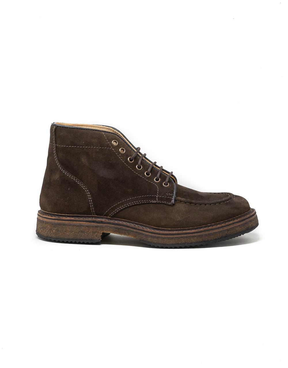 Wally Walker Astorflex – Stivale Uomo Scamosciato Nuvoflex 001 Dark Chestnut