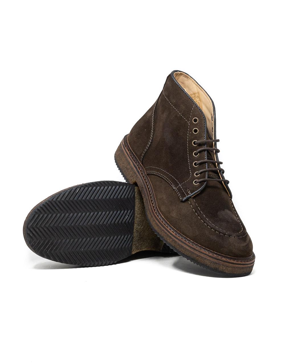Wally Walker Astorflex – stivale uomo scamosciato Nuvoflex 001 Dark Chestnut