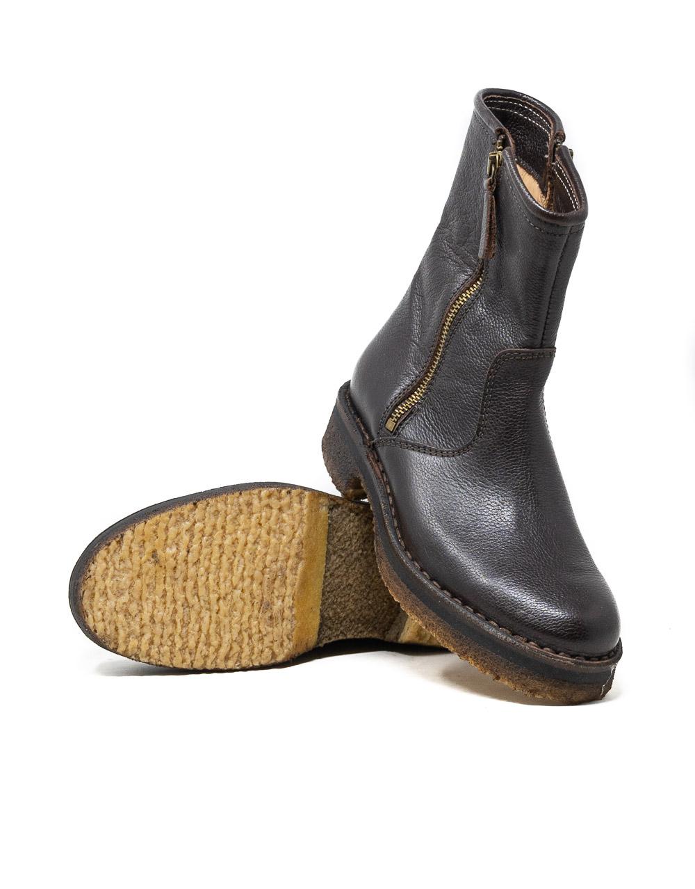 Wally Walker Astorflex – stivaletto donna doppia zip in pelle Zipflex ebano