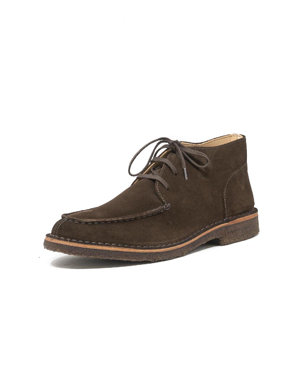 Wally Walker Moc-toe Astorflex In Pelle Scamosciata Deukeflex Dark Chestnut