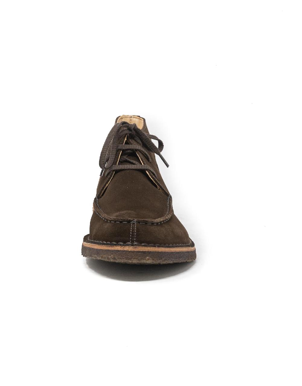 Wally Walker Moc-toe Astorflex In Pelle Scamosciata Deukeflex Dark Chestnut