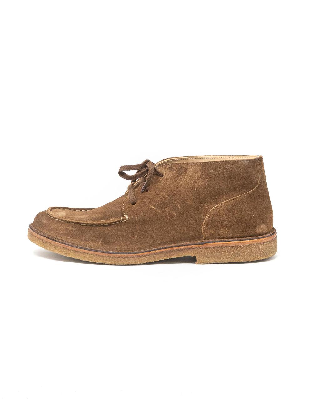 Wally Walker Moc-toe Astorflex In Pelle Scamosciata Deukeflex Dark Khaki
