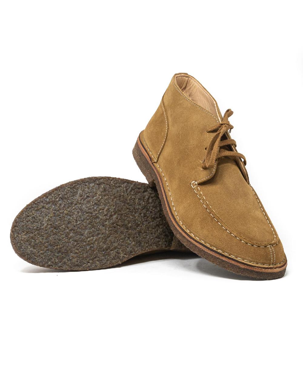 Wally Walker moc-toe Astorflex in pelle scamosciata Deukeflex Whiskey