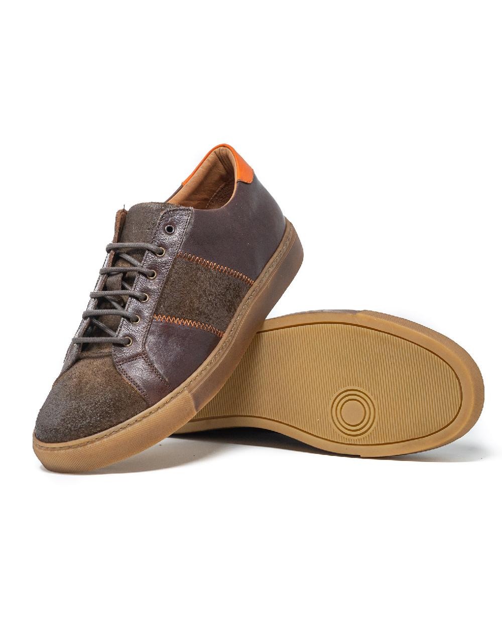 Wally Walker Wally Walker – sneaker in pelle e camoscio Royale dark chestnut