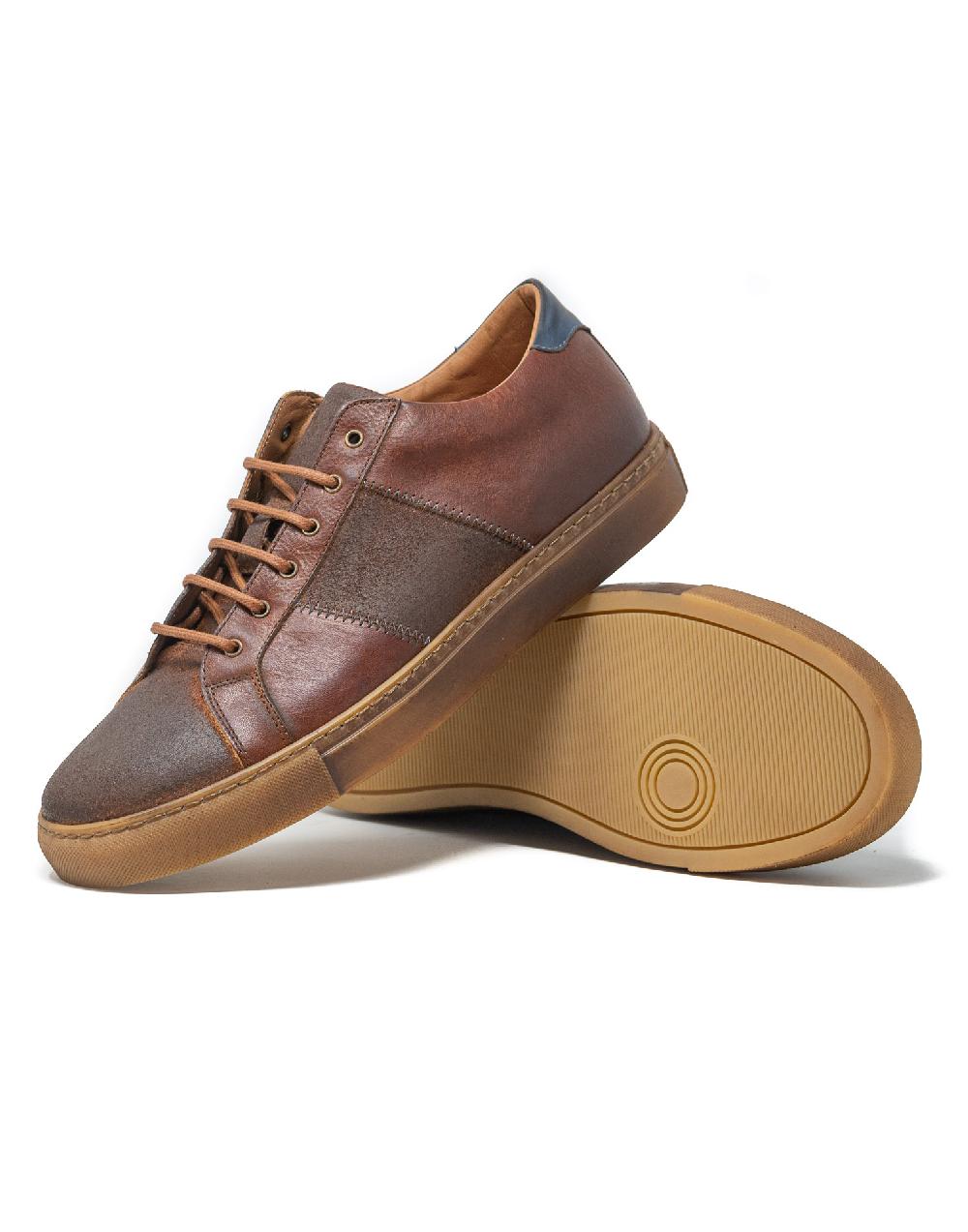 Wally Walker Wally Walker – sneaker in pelle e camoscio Royale ruggine