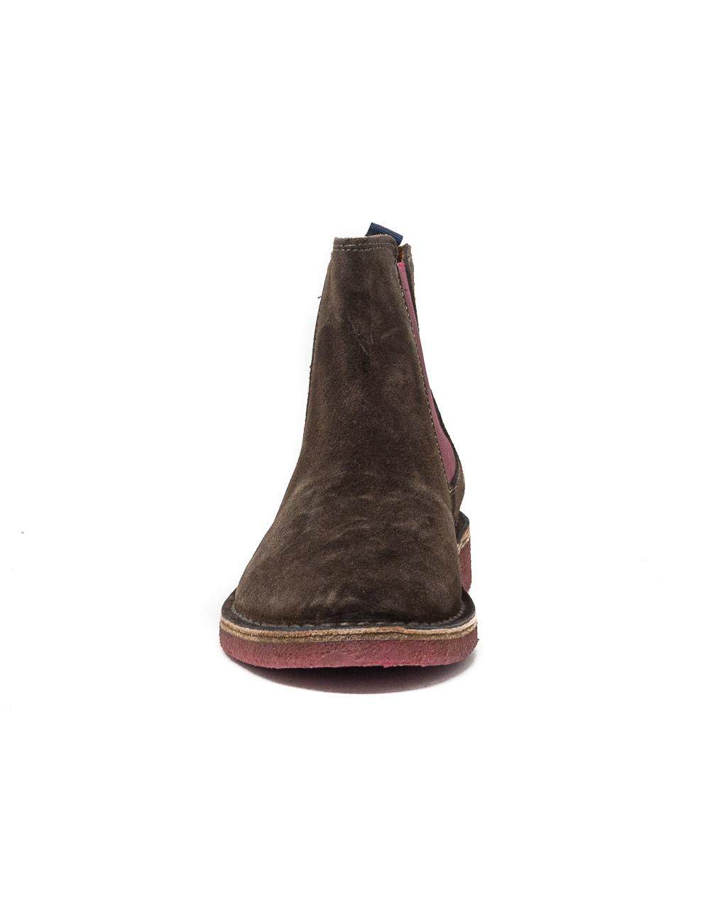 Wally Walker Wally Walker – Stivaletto Donna Chelsea Scamosciato Sandro D 005 Moro