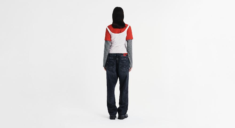 Washington Dee Cee VINTAGE WASHED BLACK DENIM PANTS