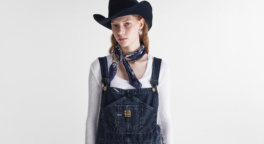 Washington Dee Cee Black Denim Overalls