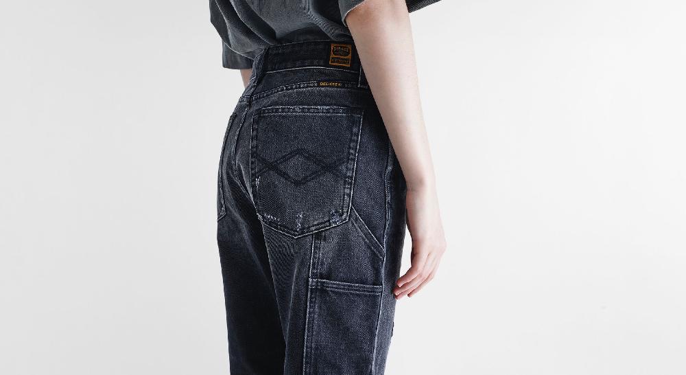 Washington Dee Cee Black Farmer Denim