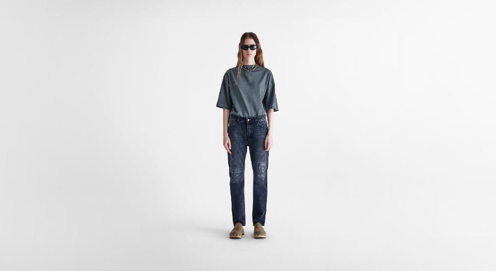 Washington Dee Cee Black Farmer Denim