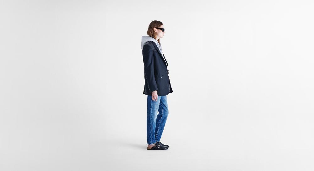 Washington Dee Cee Black Single-Breasted Blazer