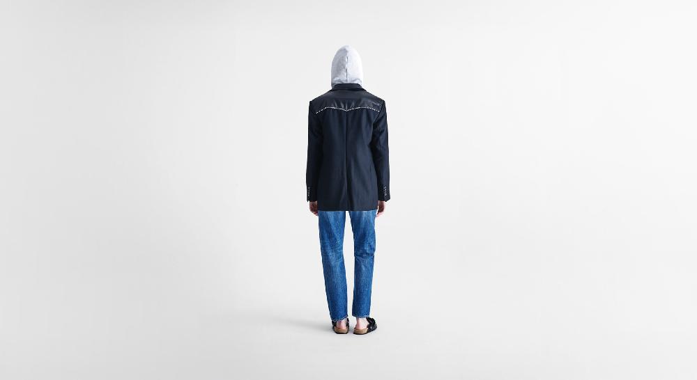 Washington Dee Cee Black Single-Breasted Blazer