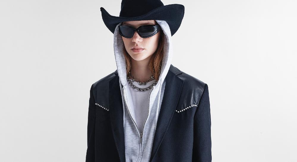 Washington Dee Cee Black Single-Breasted Blazer