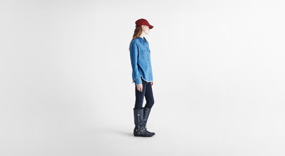 Washington Dee Cee Blue Denim Shirt