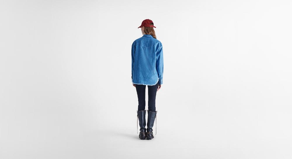 Washington Dee Cee Blue Denim Shirt